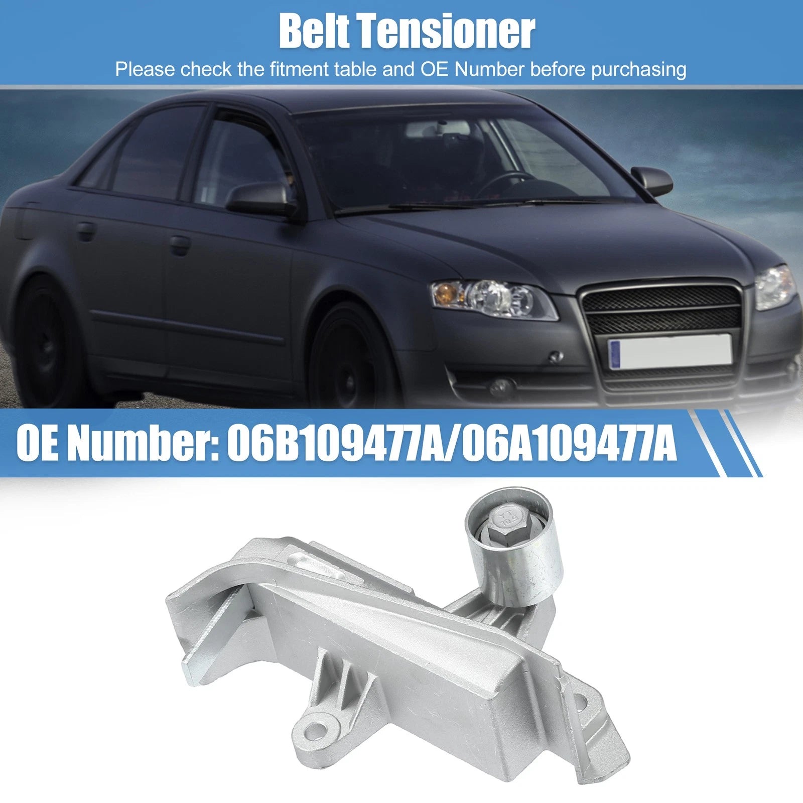 Engine Timing Belt Hydraulic Tensioner for Audi A4 B5 1.8T (1995–2000)