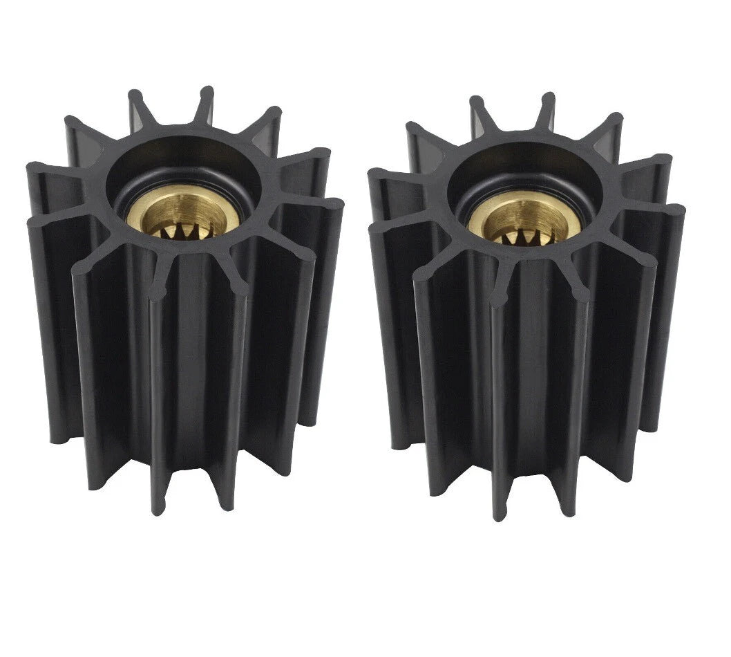 2X Water Pump Impeller for Caterpillar (2820683, 2845561, 123-0492, 109-5324, 109-5327)