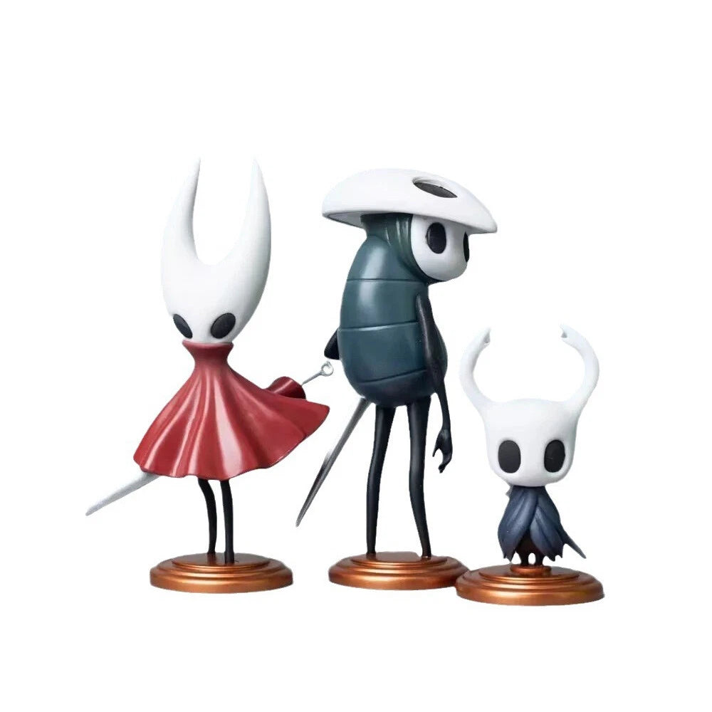 Set of 3 Hollow-Knight Action Figures for Home Decor