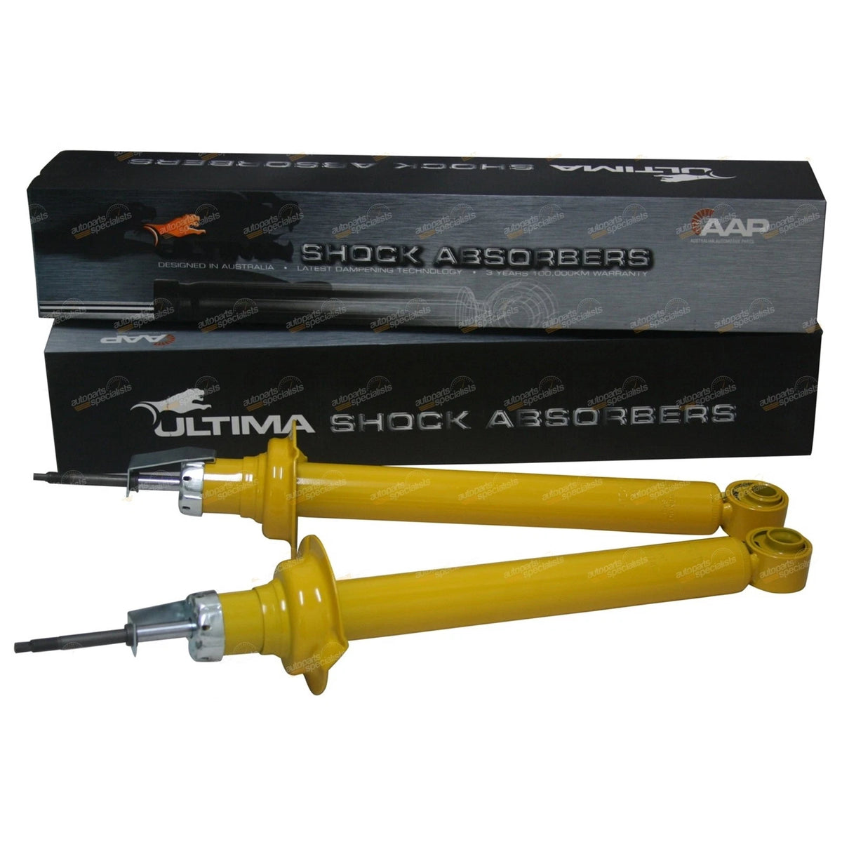 2x Rear Shock Absorbers for Nissan 200SX S14 (1994–1996) RWD Coupe