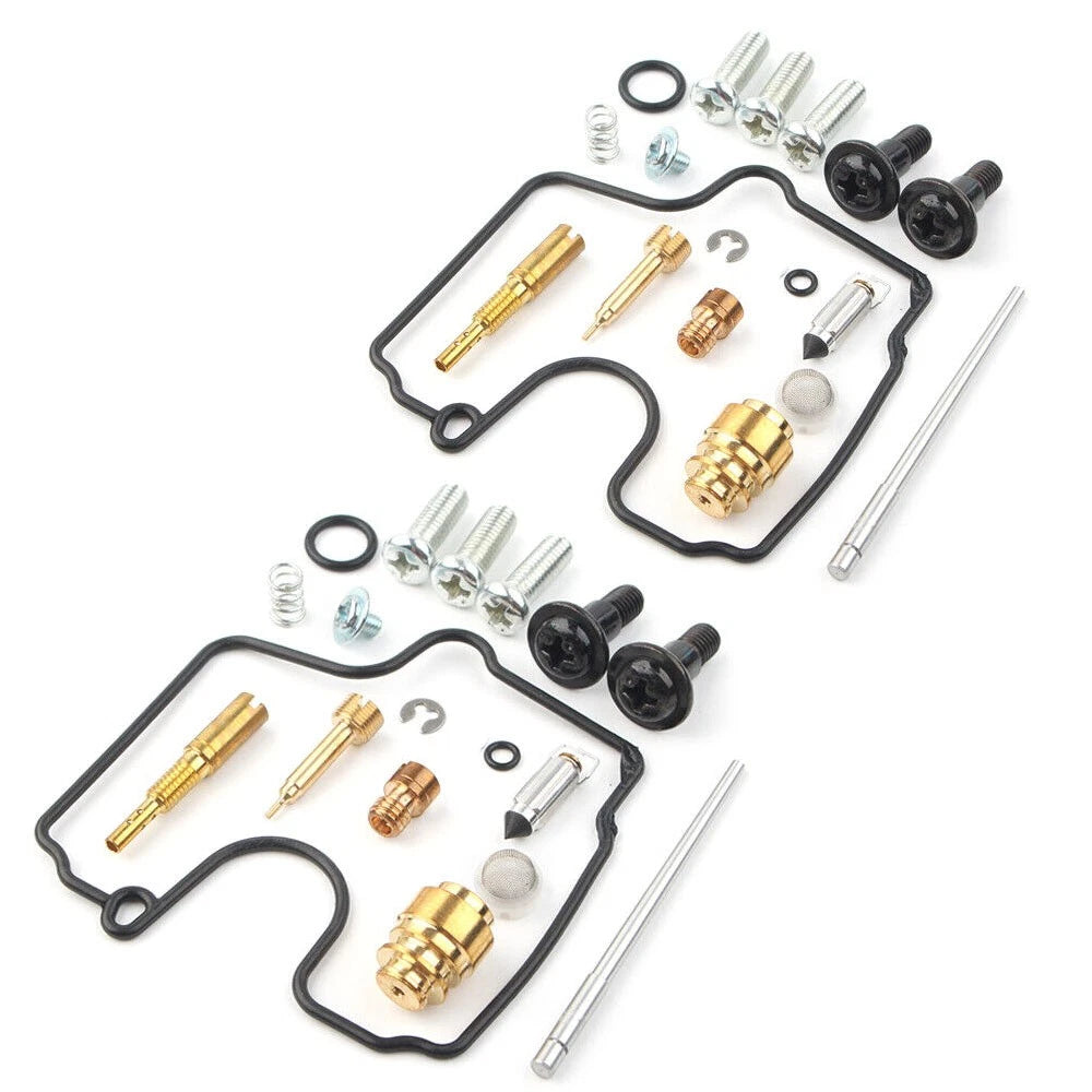 2X Carburetor Gaskets Jets Repair Kits for Suzuki SV650 SV650S (1999–2002)