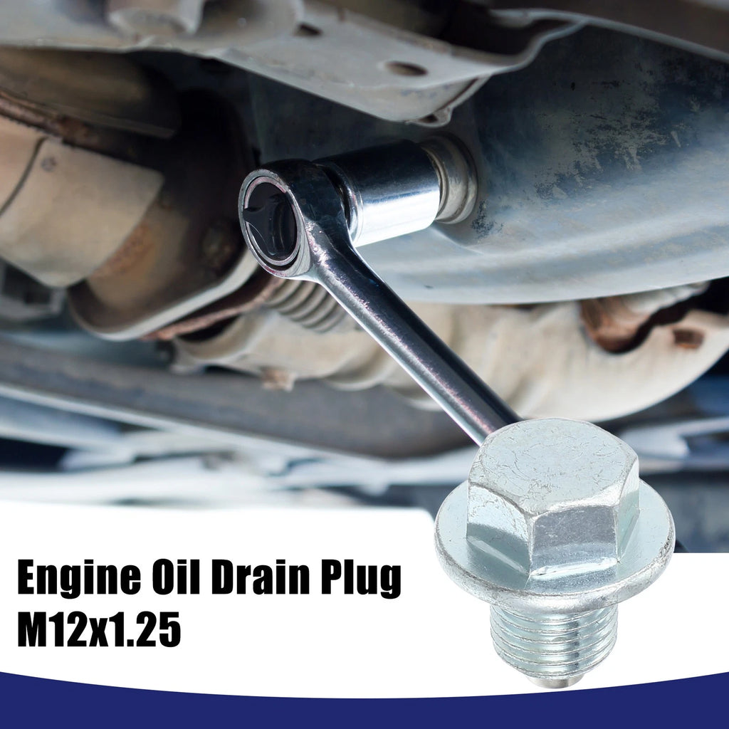 Engine Oil Drain Plug Screw with Seal Ring for Lexus (1990–2005)
