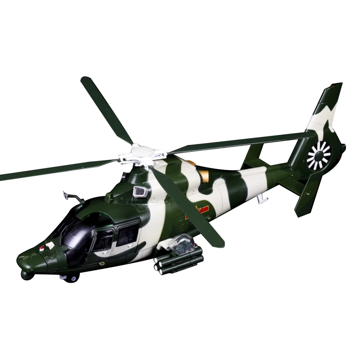 1/48 Scale Diecast Alloy Air Force Z-9 Helicopter Model