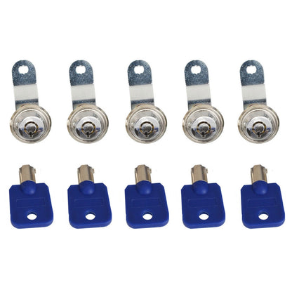 5pcs 27mm Cam Lock Key Kit for Pinball Machine Arcade Cabinet