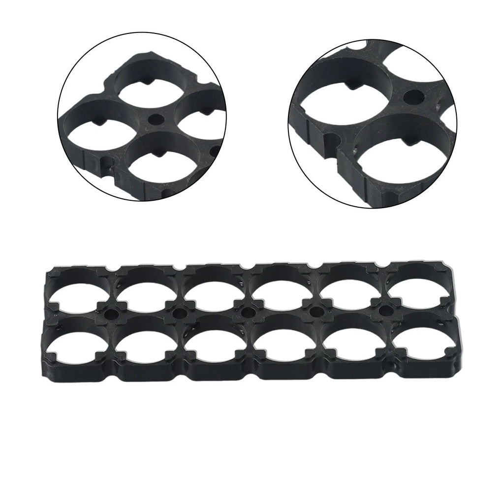 Set of 4 Battery Holders for 21700 (Plastic Frame)