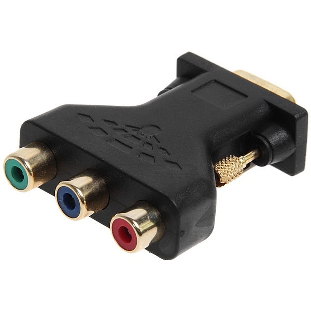 VGA to Component Video Converter with Gold-Plated Connectors
