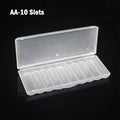 Battery Plastic Case Storage Box for 10 AA/AAA Batteries