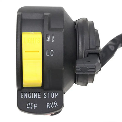 Left Handlebar Control Start Stop Headlight Switch for Arctic Cat ATV 400 450 (2000–2023)