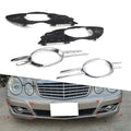Front Fog Light Grill Cover Trim for Mercedes-Benz E320 E350 E550 E63 (2007–2009)