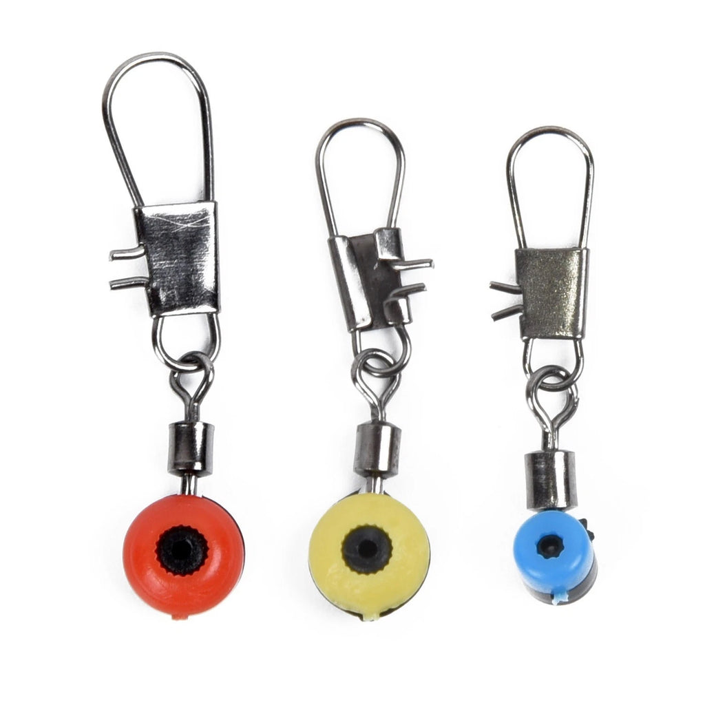 100 Pc Plastic Hard Swivel Snap for Fishing