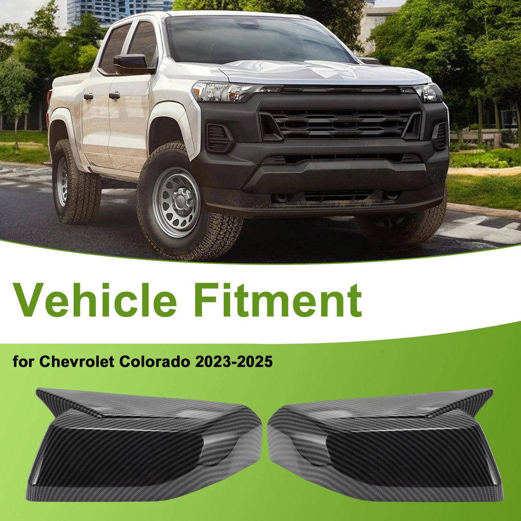 Mirror Cover Cap Replacement Pair for Chevrolet Colorado (2023–2025)