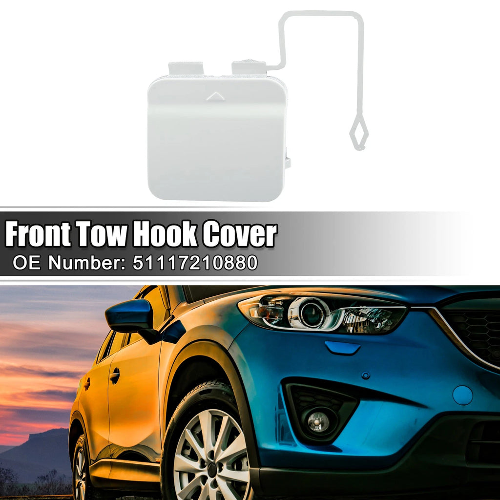 Front Bumper Tow Hook Cover Replacement for BMW 7 Series F01 F02 (2009–2015)