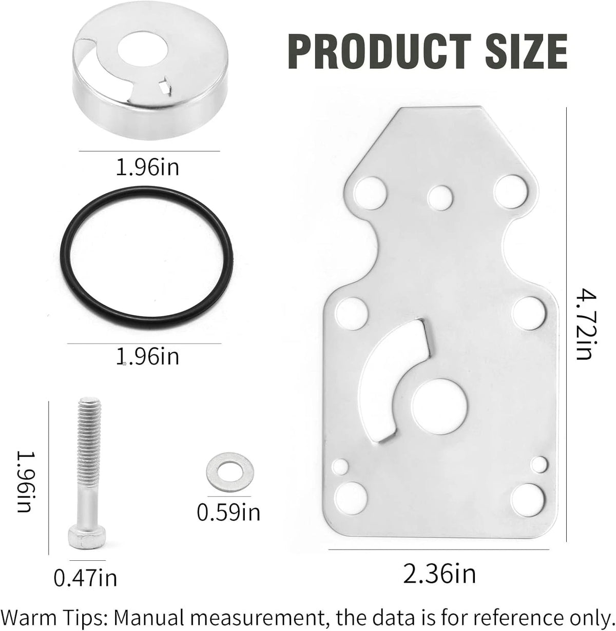 Water Pump Service Kit 69G-W0078-02 for Yamaha T8 9.9 HP (2-S)