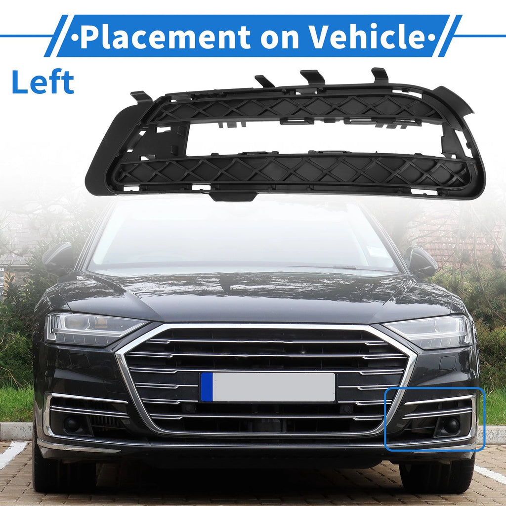 Front Left Fog Light Grill Replacement for Mercedes E350 (2010–2013)