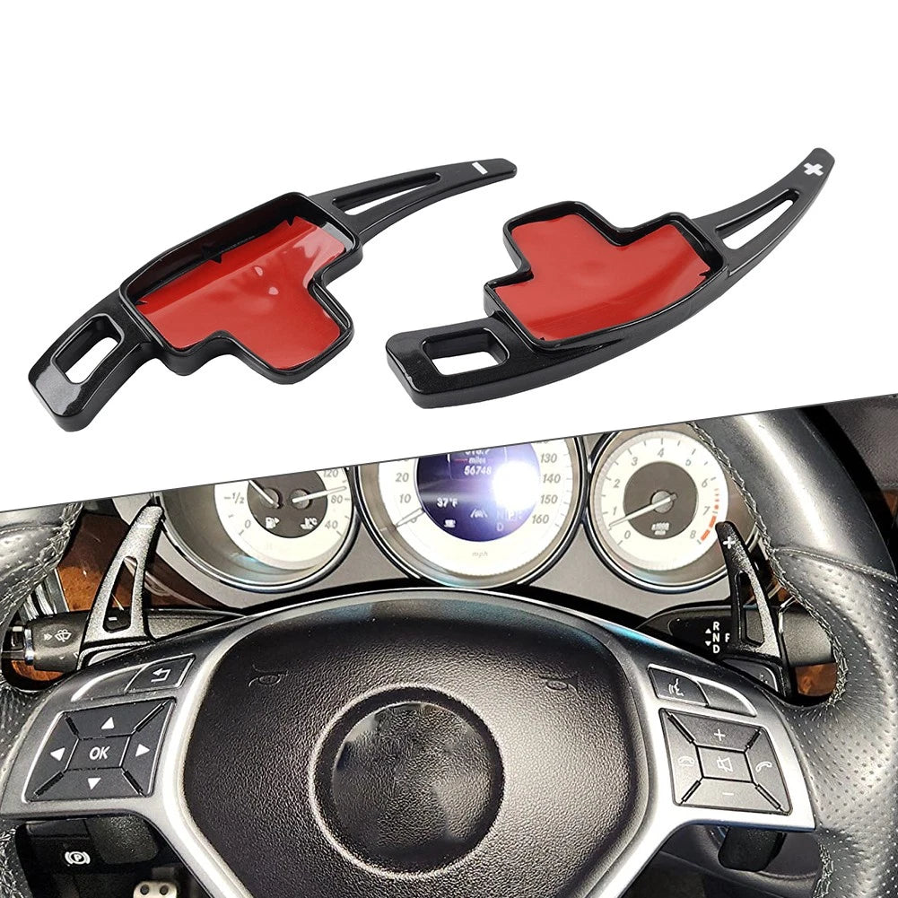 Steering Wheel Paddle Shifter Extensions for Benz A B C S CLA CLS GLA (2013–2023)