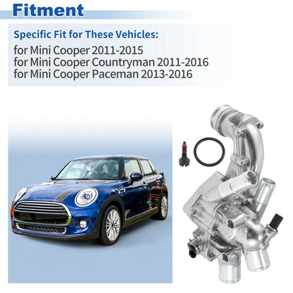 Engine Coolant Thermostat Housing Assembly for Mini Cooper Countryman (2011–2016)