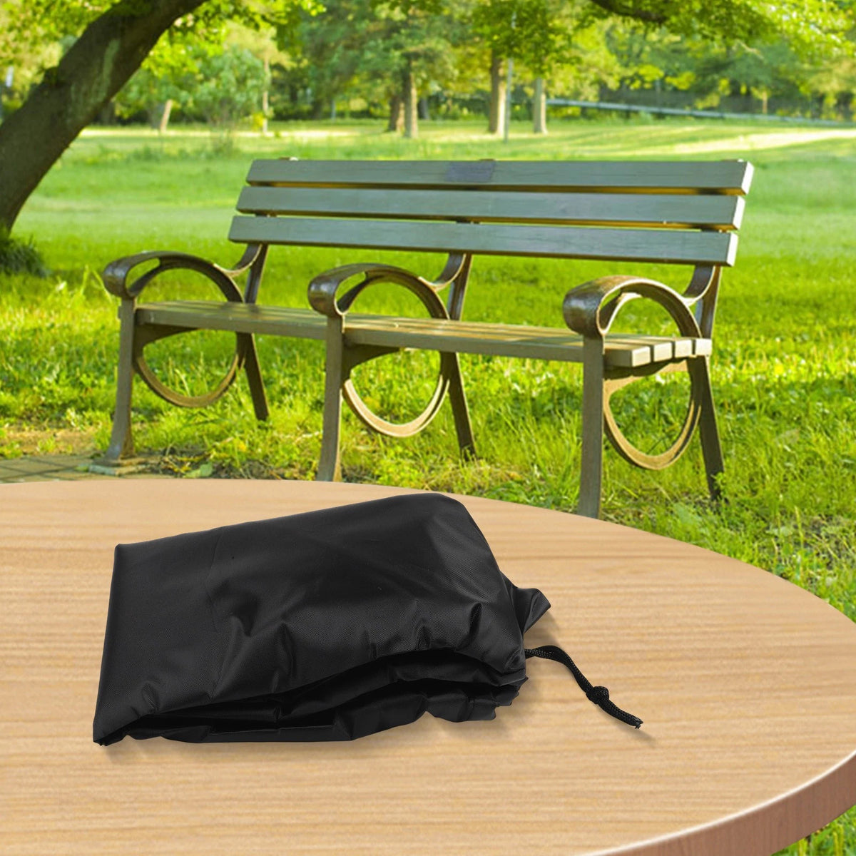 Waterproof Garden Bench Cover 210D Oxford Fabric