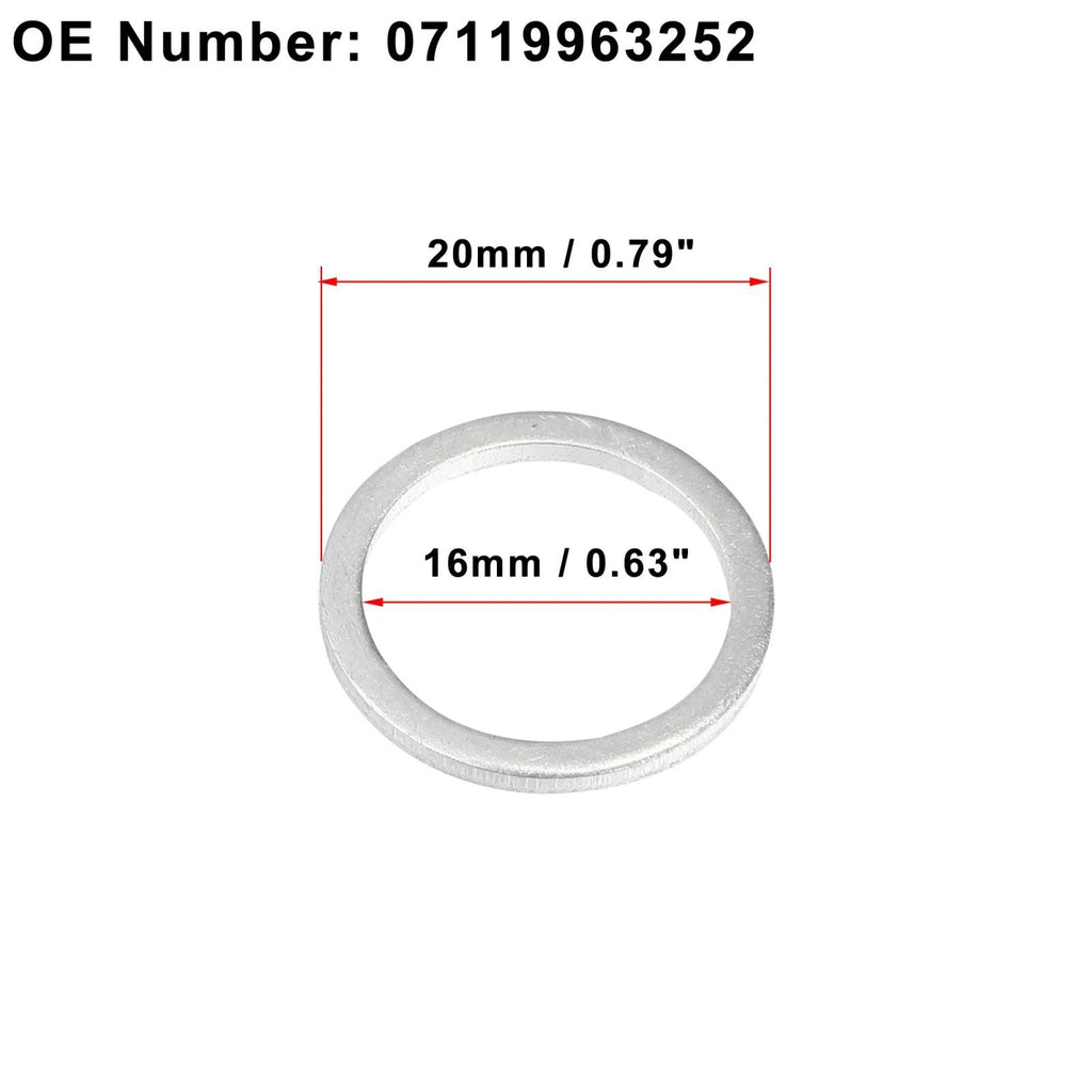 Oil Drain Screw Crush Washer Replacement for BMW M3 (1999–1999)