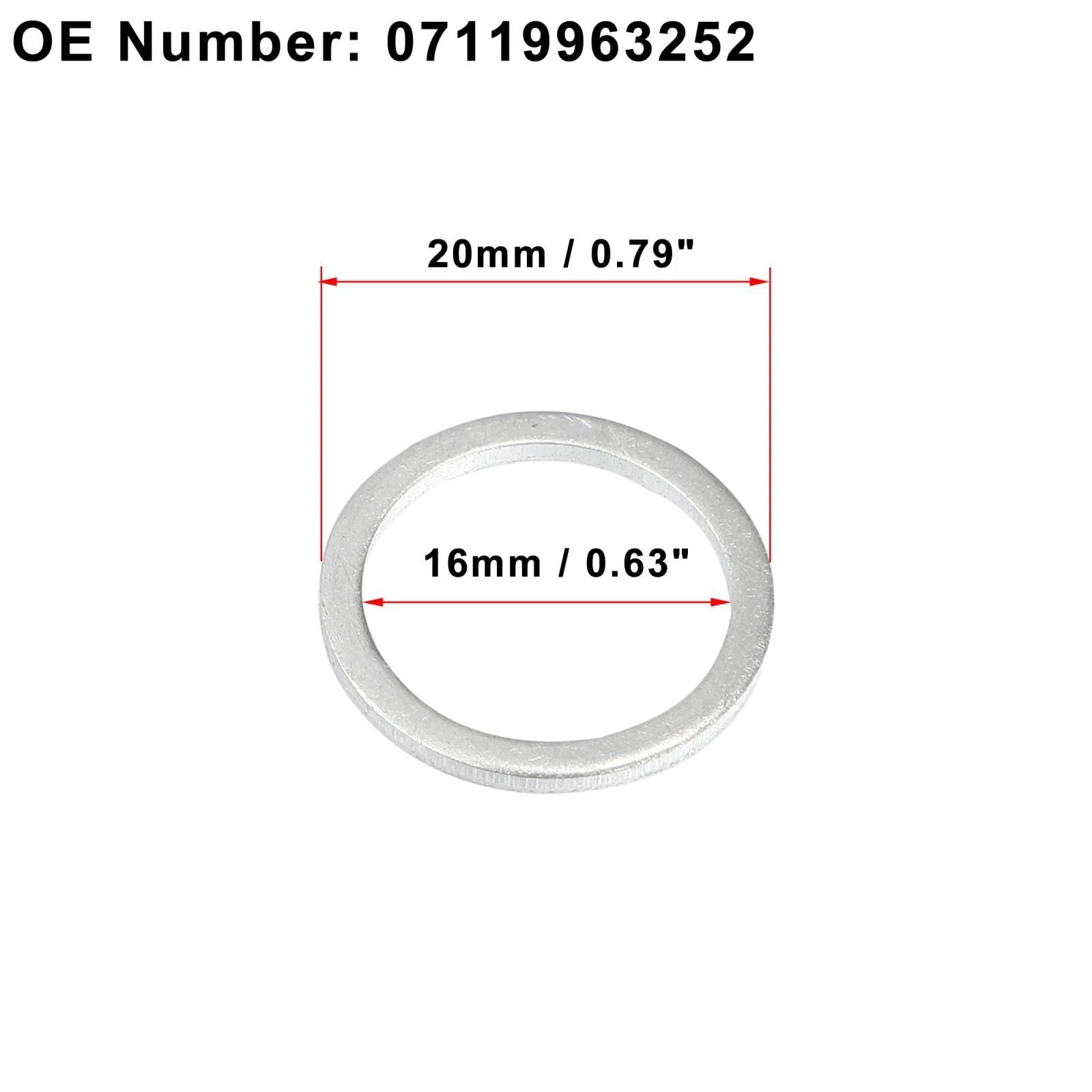 Oil Drain Screw Crush Washer Replacement for BMW M3 (1999–1999)