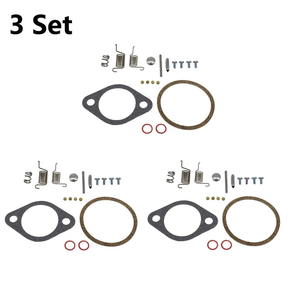 3X Carburetor Repair Rebuild Kit for Mercury Force 90 95 HP (1990–1995) 809735A1