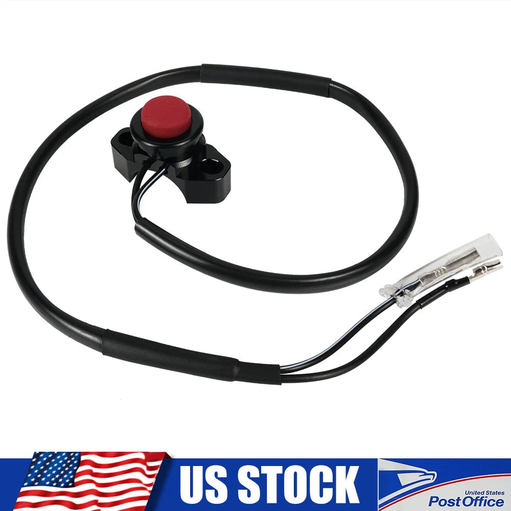 CNC Engine Stop Start Kill Switch Button Kit for Dirt Monkey Bike ATV