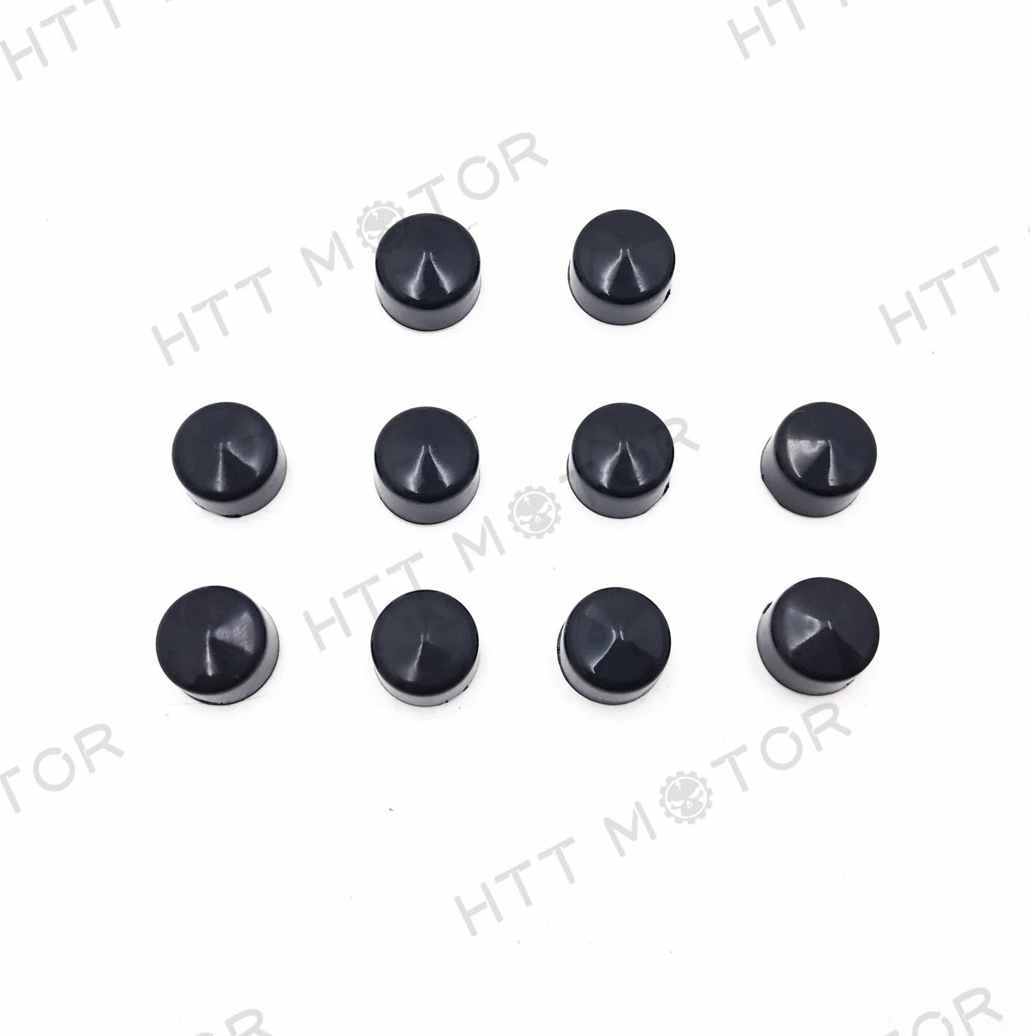 10 Piece Allen Socket Bolt Cap Dress Kit for Harley (Fits )