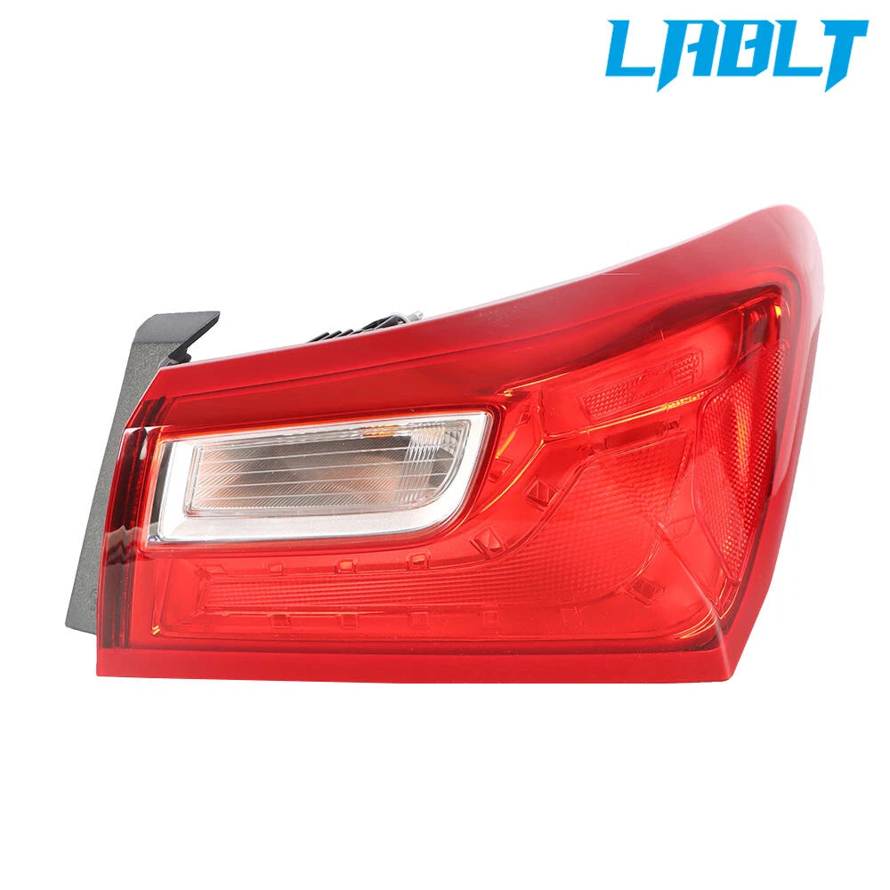 Right Passenger Side Outer Tail Lights for Chevy Malibu (2016–2021)