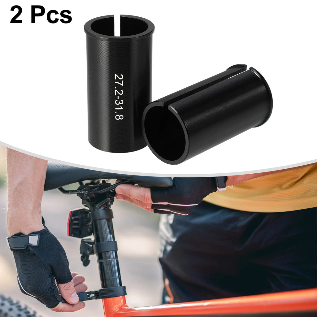 Bicycle Seat Post Adapter Reducing Sleeve 27.2 to 31.8mm for Universal Fit