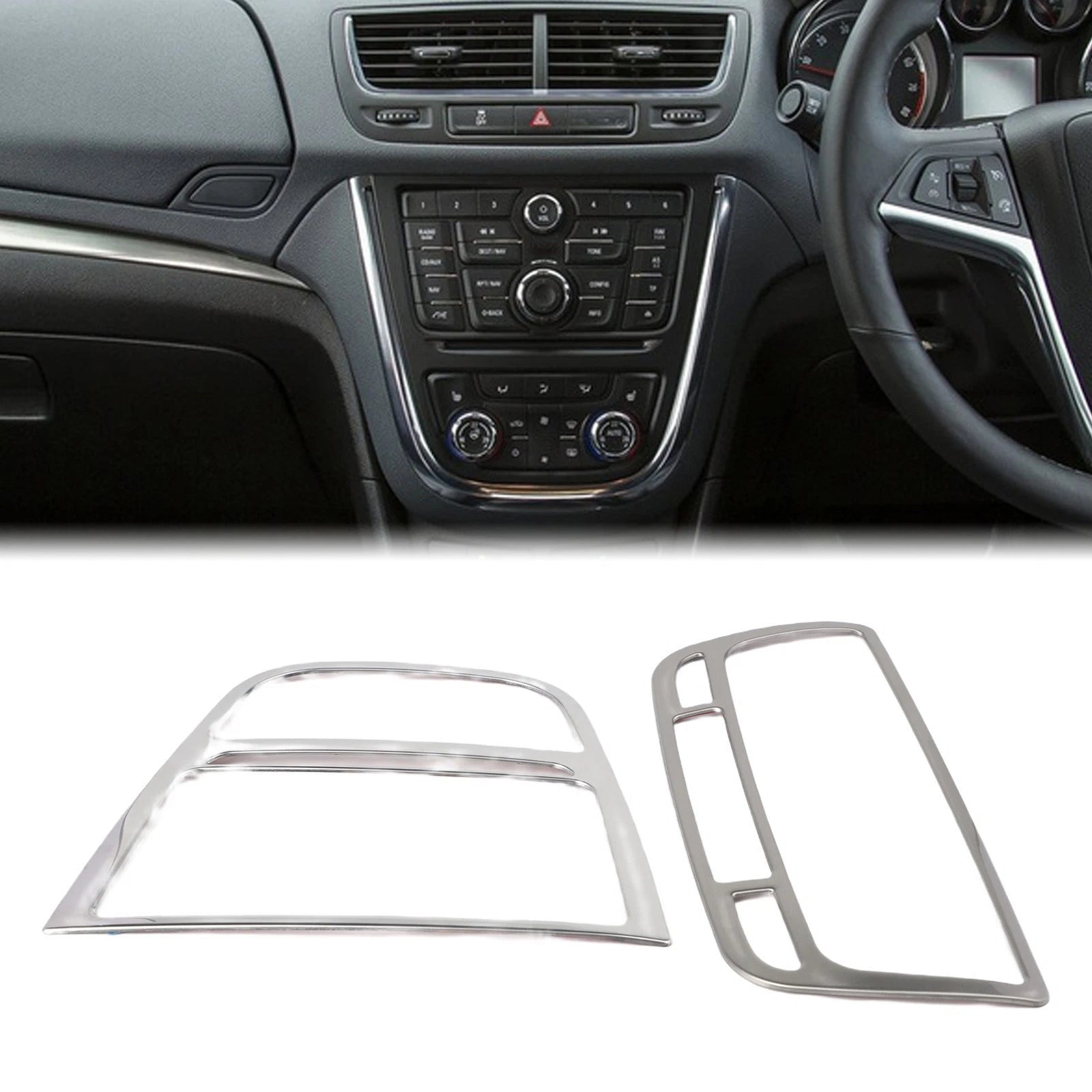 Center Control Panel and Outlet Frames for Vauxhall Mokka