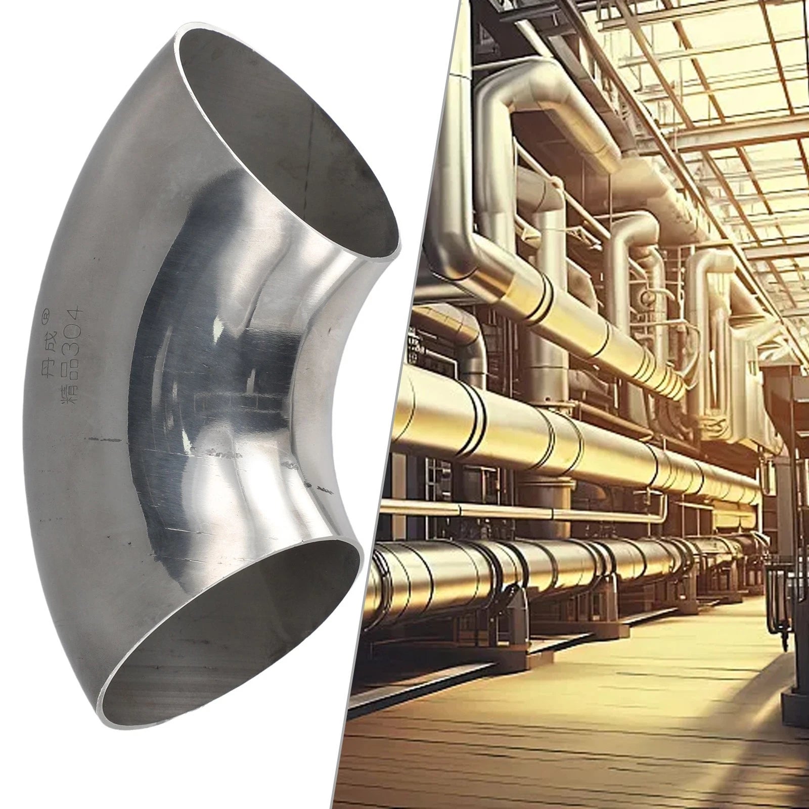 1.5D Bending Radius Elbow Fittings for Industrial Pipe