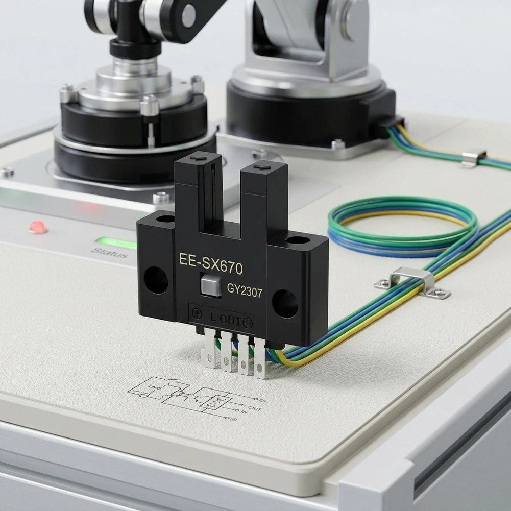 U Shaped Photoelectric Sensor Switch for Machinery and Elevators