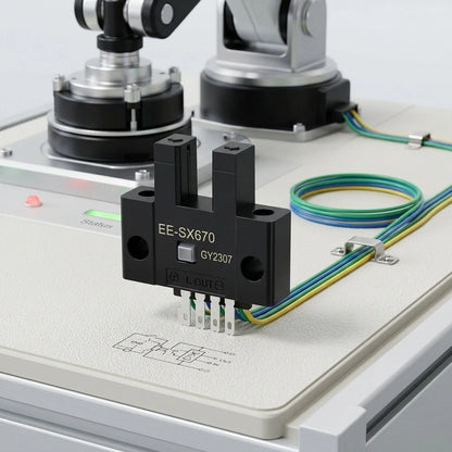 U Shaped Photoelectric Sensor Switch for Machinery and Elevators