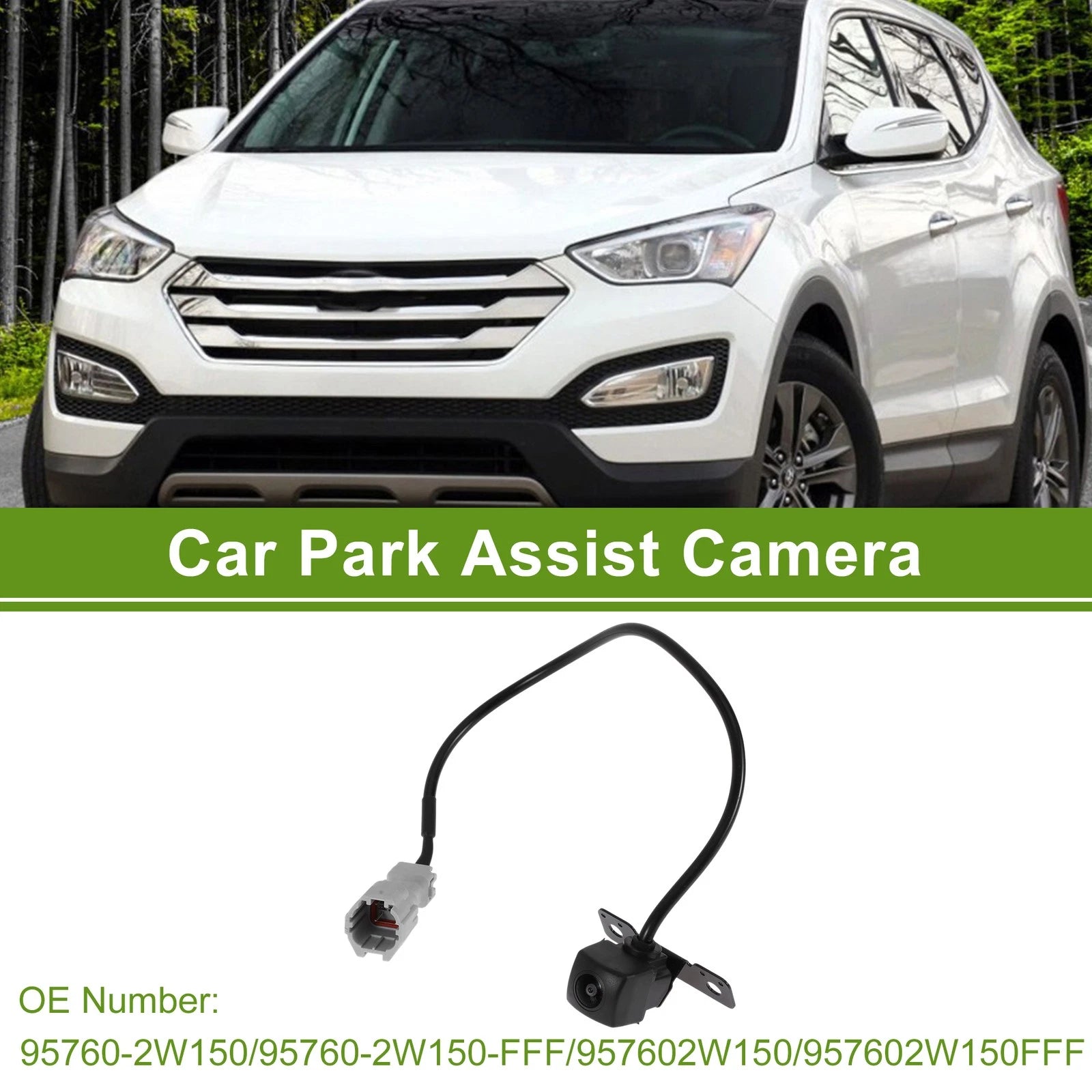 Rear View Backup Camera for Hyundai Santa Fe Sport Replacement (2013–2016)