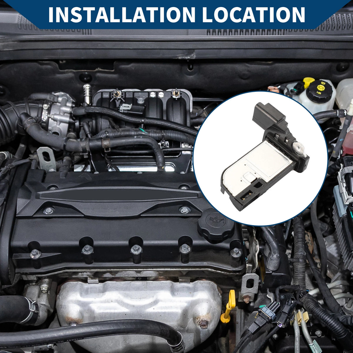 Mass Air Flow Sensor Meter No.9662635680 for Peugeot 3008 (2008–2023)