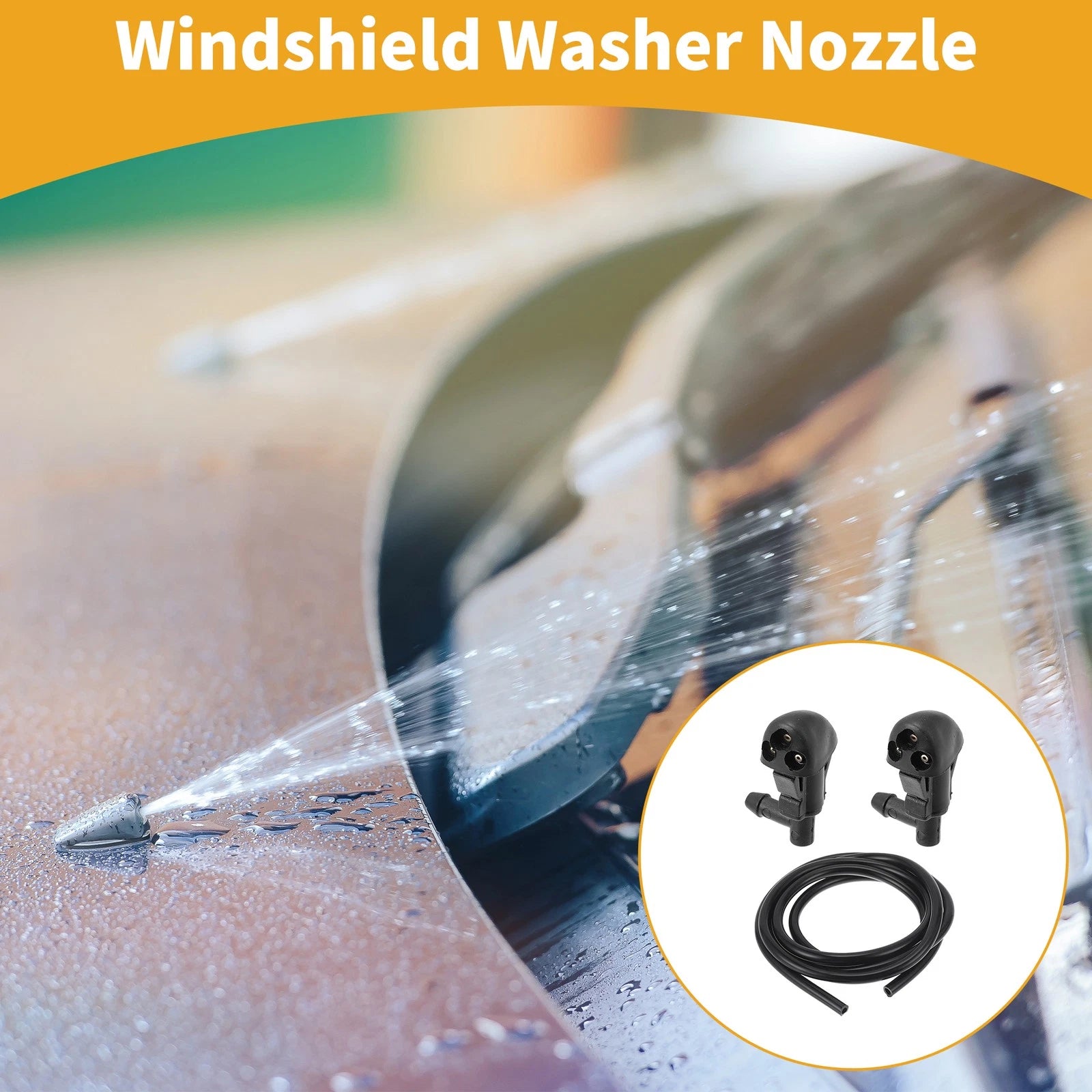 Windshield Washer Nozzle Kit Replacement for Chevrolet Cruze (2011–2019)
