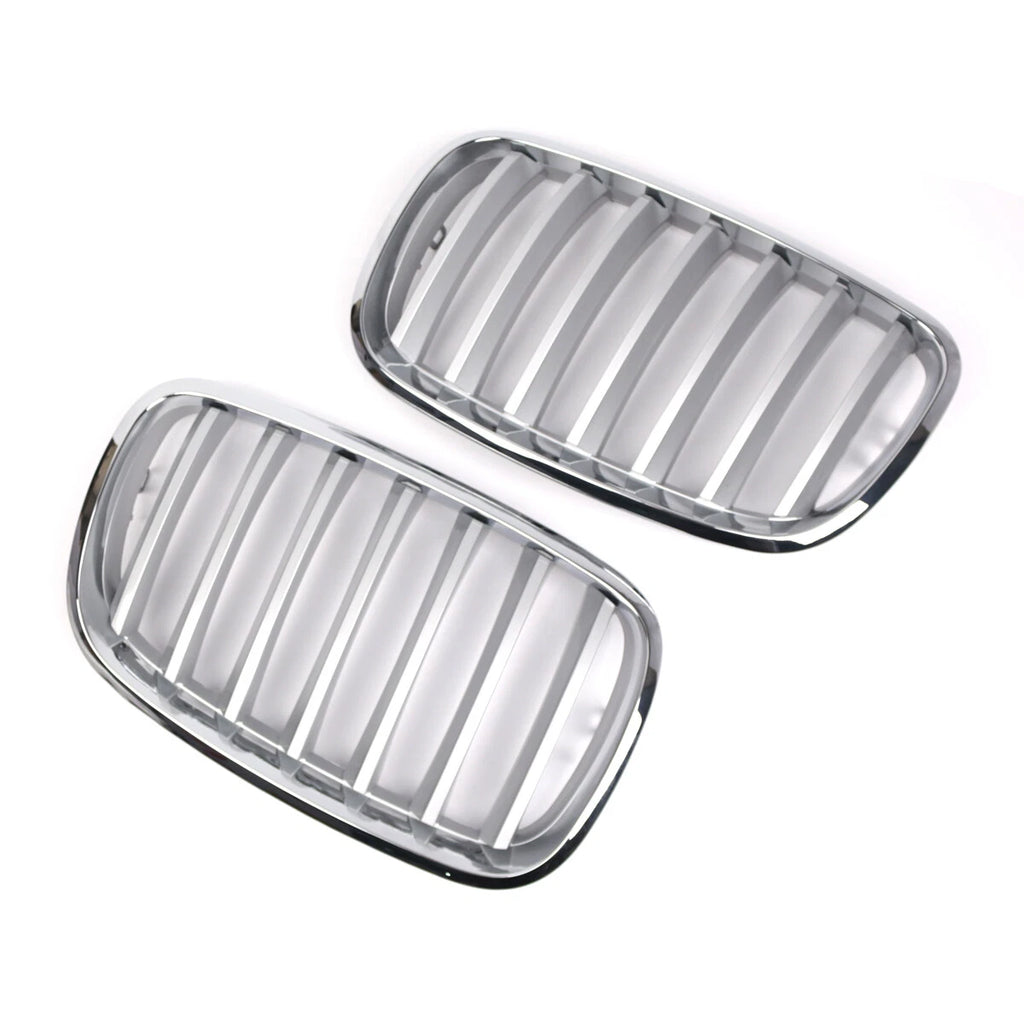 Chrome Front Kidney Grille for BMW X5 E70, X6 E71 (2008–2013)