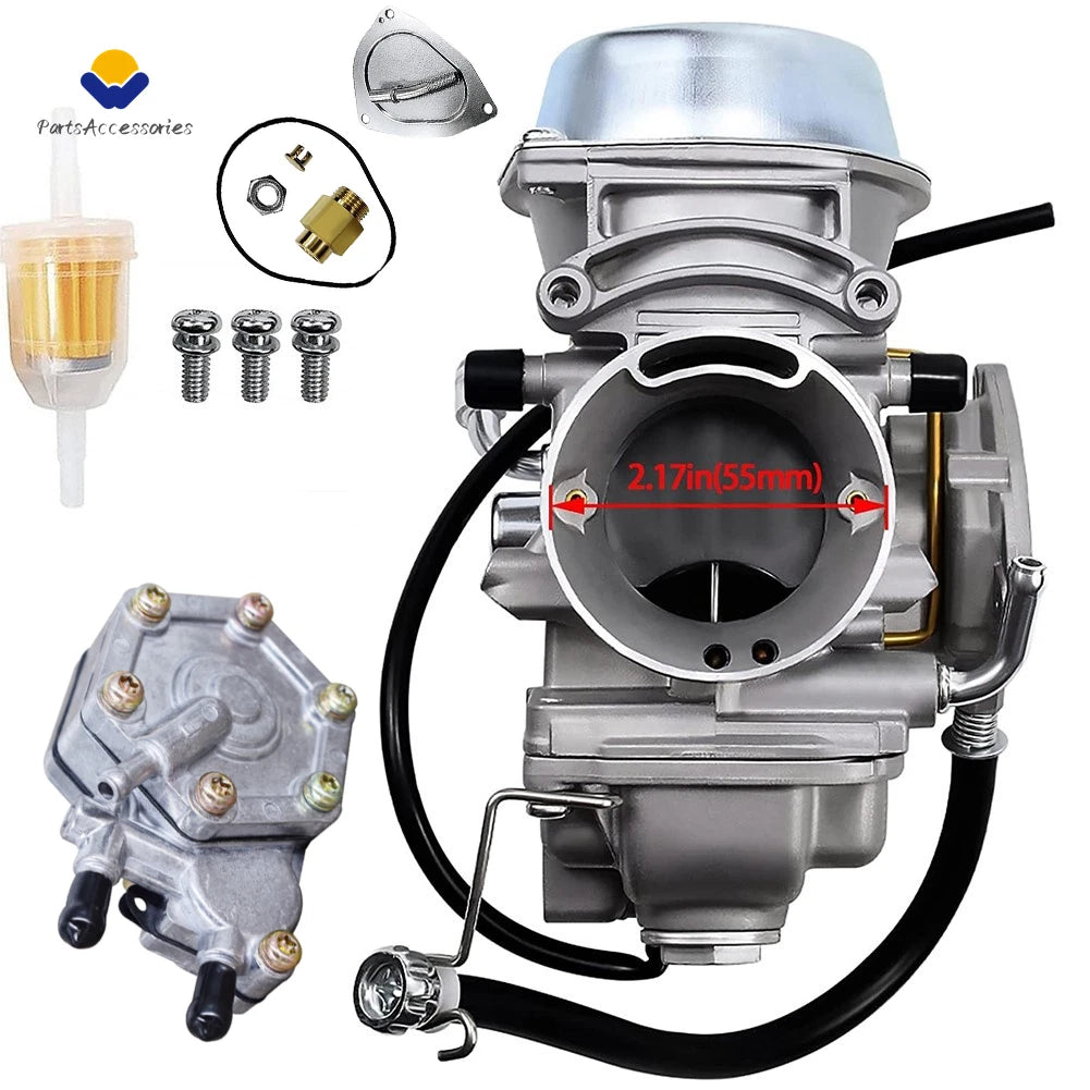 Carburetor & Fuel Pump for Polaris Sportsman 400 500 600 700 (2000–2009)