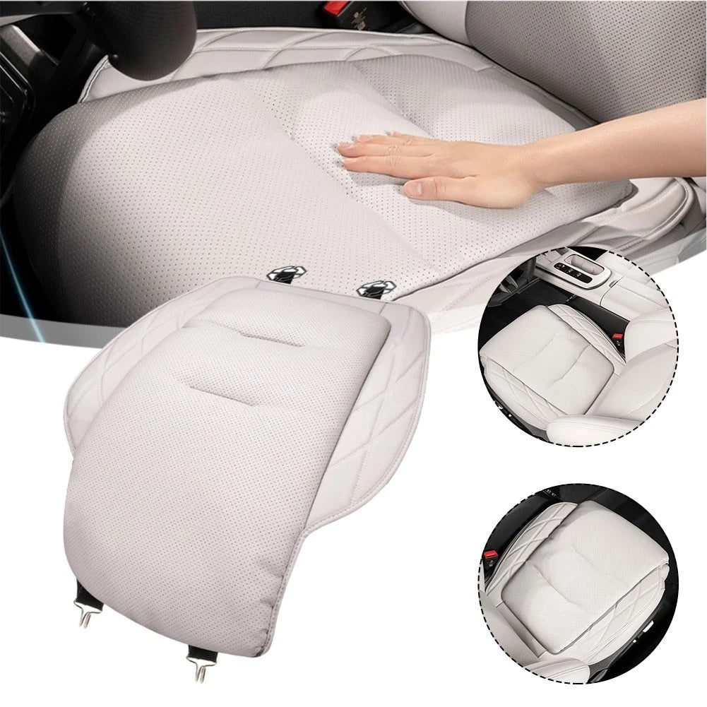 PU Leather Car Seat Cover for Universal Fit Vehicles (Anti Slip Design)