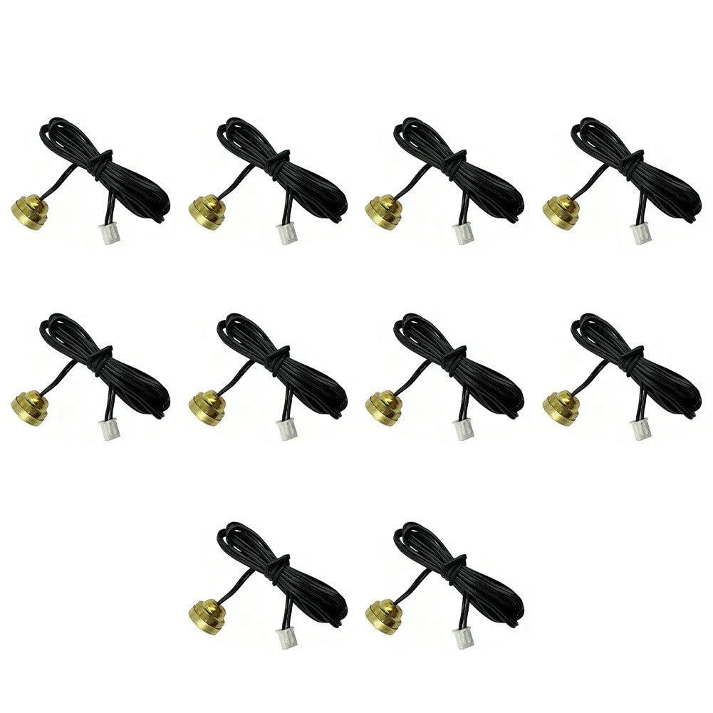 10X Magnetic Probe Thermistor Sensor 10K B3950 XH2.54-2P for Surface Mount