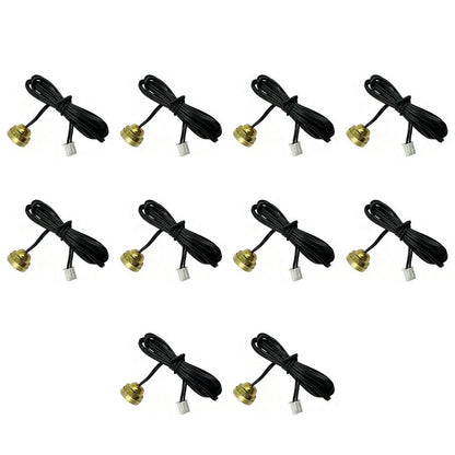 10X Magnetic Probe Thermistor Sensor 10K B3950 XH2.54-2P for Surface Mount
