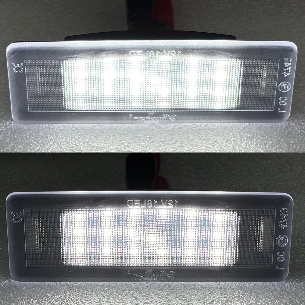 Set of 2 LED License Plate Lights for Kia Sportage Optima Hyundai Sonata Tucson