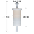 Inline Fuel Filter for Mercury Marine 30-200 HP (816296Q2)