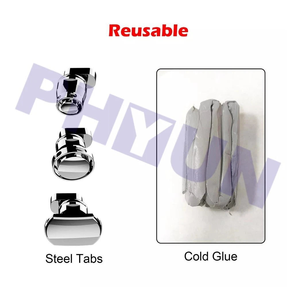 Slide Hammer Dent Puller & Tab Tools for Car Dent Repair Kits (Cold Glue)