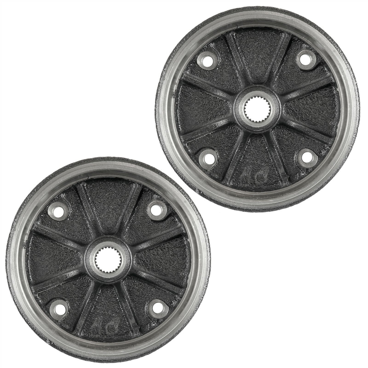 Brake Drums Rear Left Right Replacement for Kawasaki Mule 520 KAF300D (2000–2001)