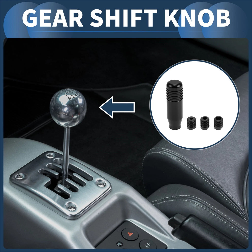 Shift Knob with 3 Adapters for Universal Vehicles (Automatic/Manual)