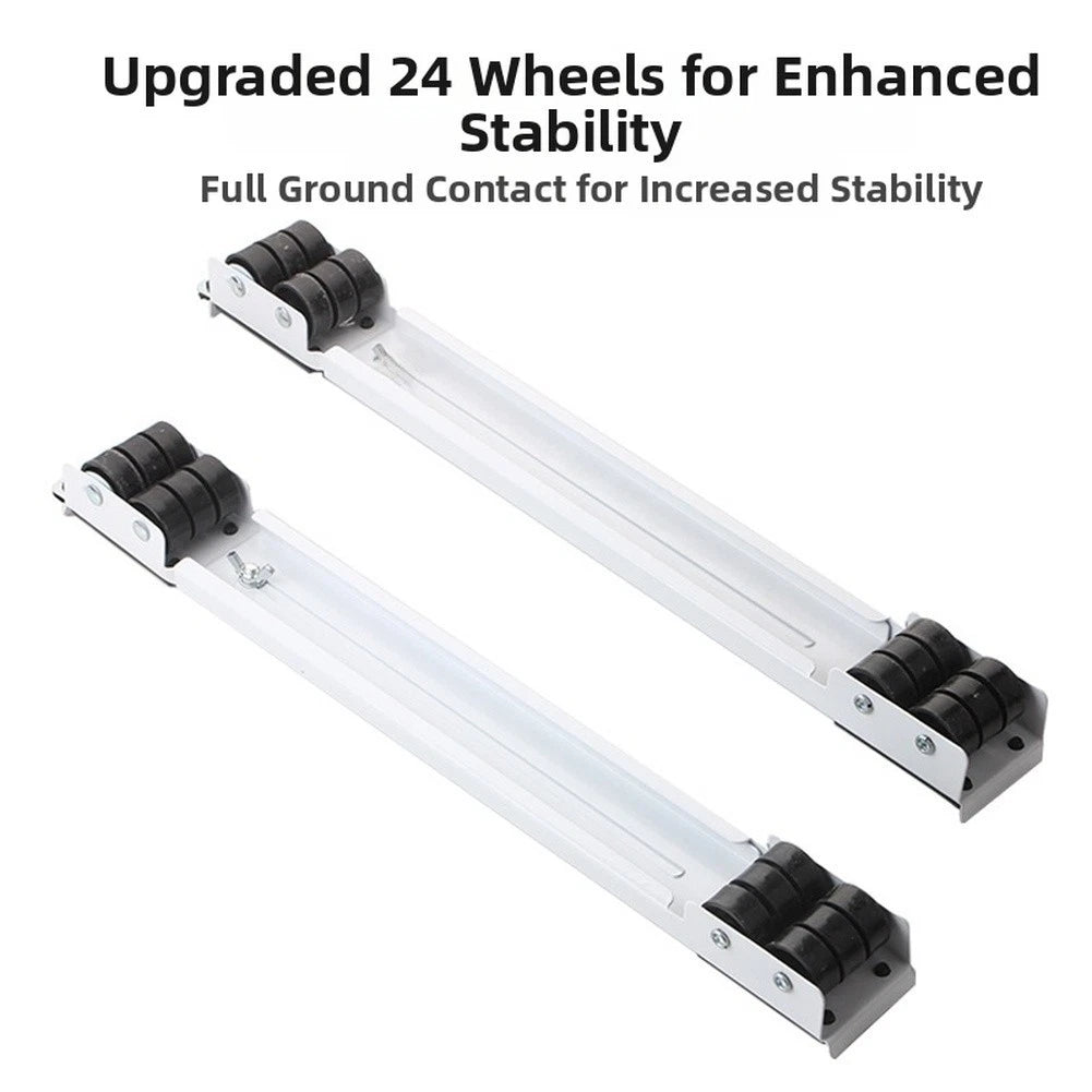 24 Wheel Mobile Dolly for Home Appliance Moving (Adjustable 45-72cm)