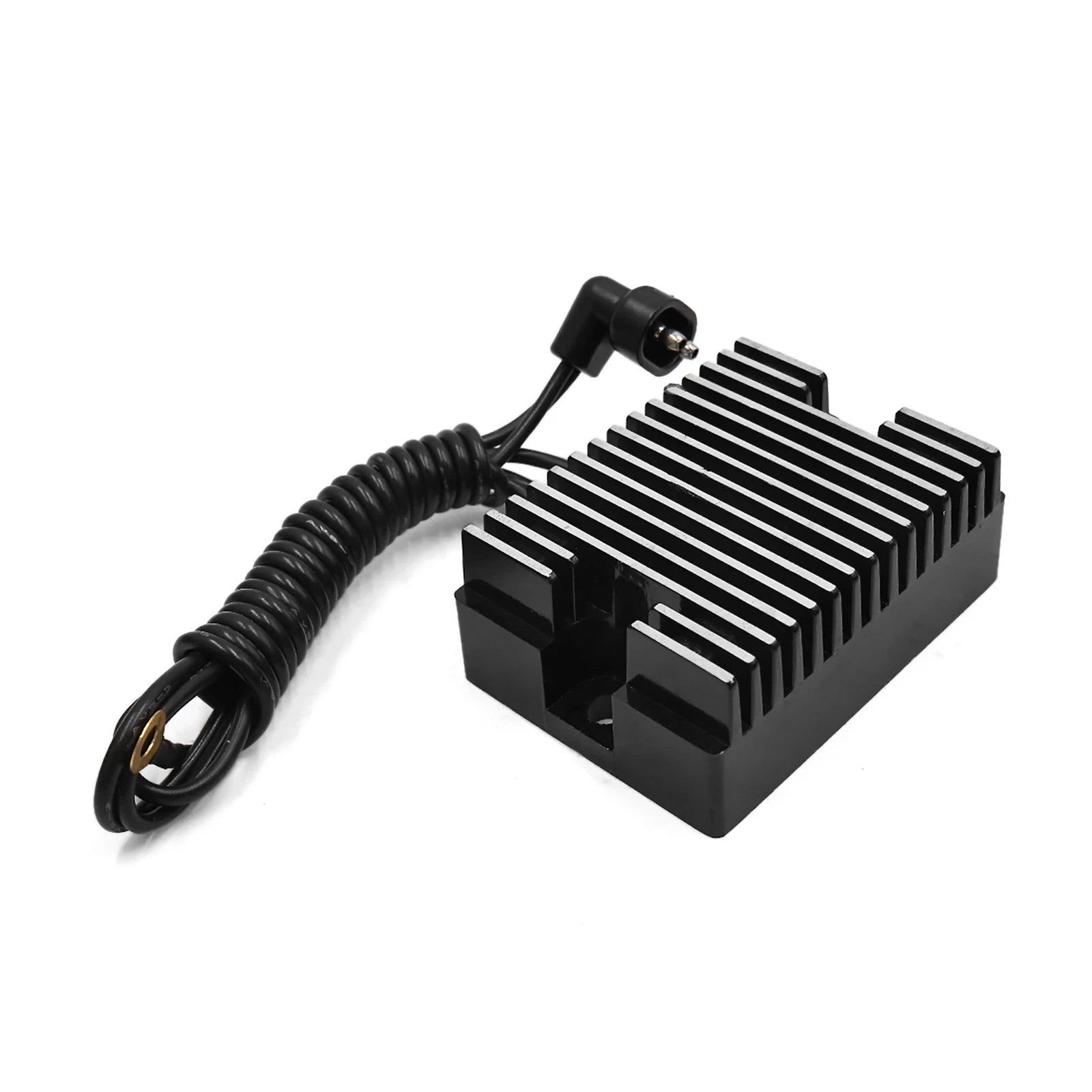 Voltage Regulator Rectifier for Harley Davidson (Black Metal)