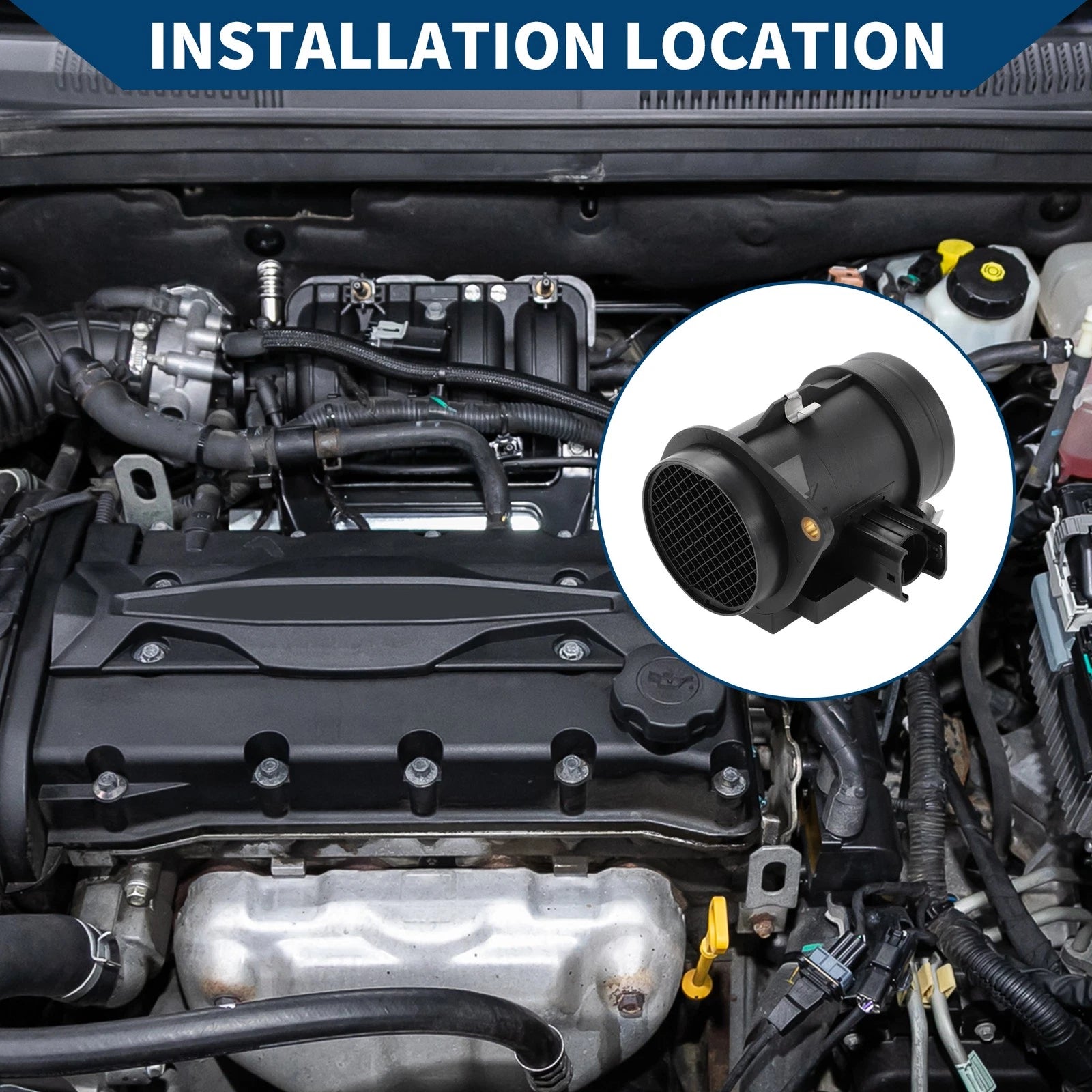 Mass Air Flow Sensor Assembly for BMW 5 Series E39 525tds (1996–2003)