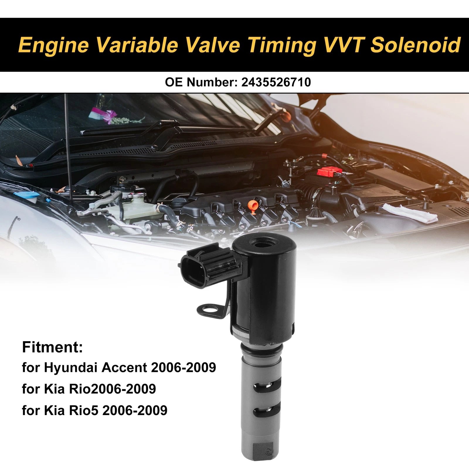 VVT Solenoid Engine Variable Timing Replacement for Hyundai Accent (2006–2009)