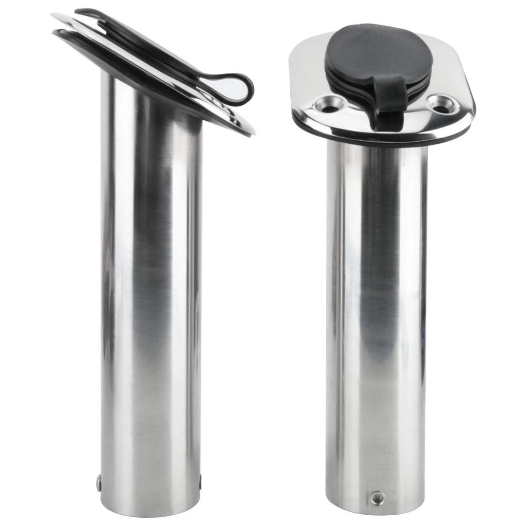 Set of 4 Stainless Steel Fishing Rod Holders 30 Degrees for Marine Boat